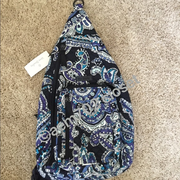 NWT VERA BRADLEY SLING BACKPACK - Picture 1 of 5